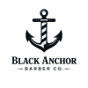 vintage_black_anchor_barber_logo